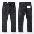 Jeans neri slavati