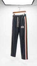 Pantaloni con banda tricolore